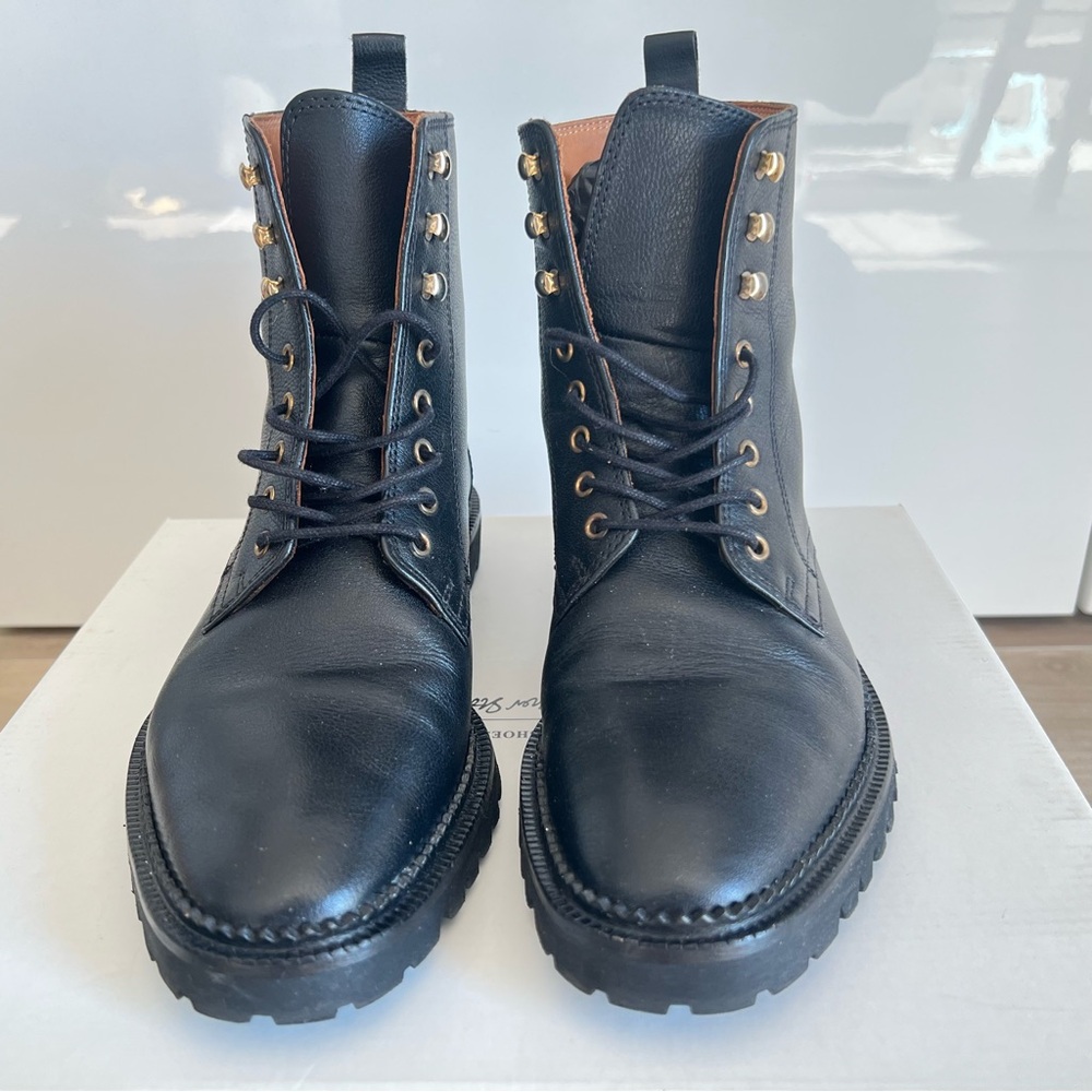 & Other Stories | Lace-Up Leather Boots View 4